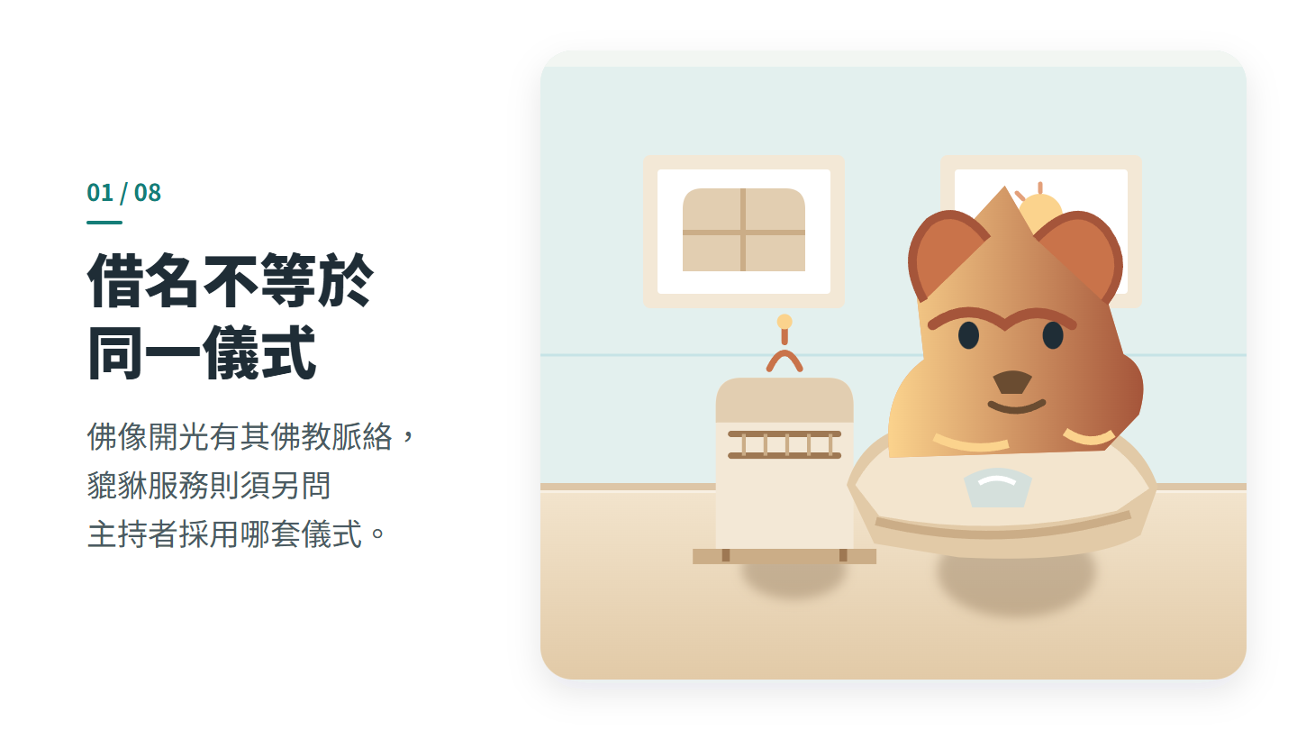 借名不等於 同一儀式