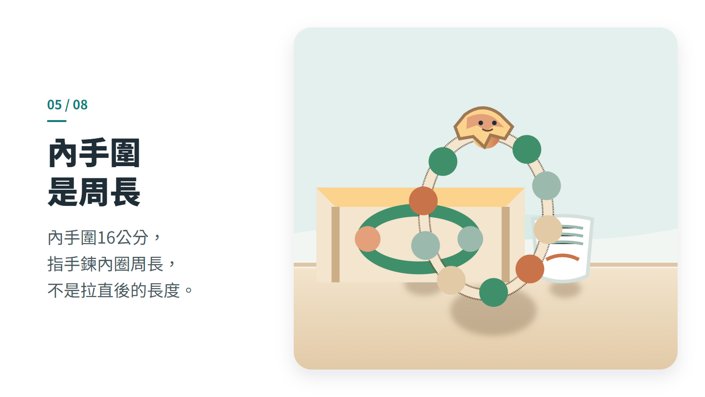 內手圍 是周長